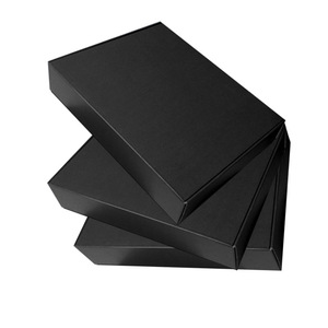 黑色现货特硬飞机盒双面飞机盒彩盒男胤耙路昂锌斓莺