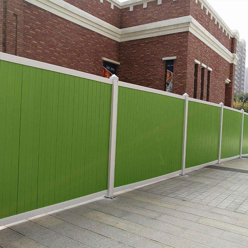 小草地铁围挡绿色彩钢护栏围挡板 交通隔离带市政施工彩钢挡板