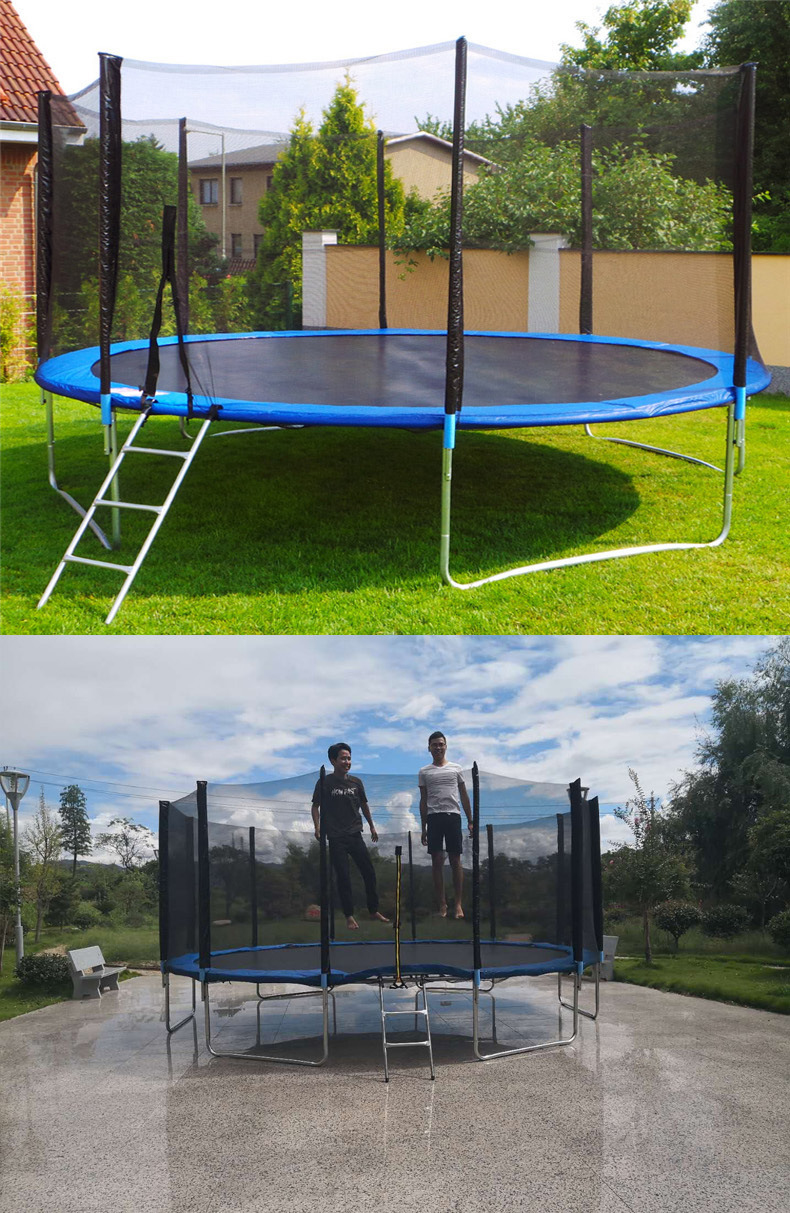 蹦蹦床家用儿童室内商用跳跳床户外圆形带护网幼儿园室外成人跳床