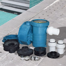游泳池水泵配件AQUAEMAUX 水封叶轮叶轮盖 泵壳过滤桶