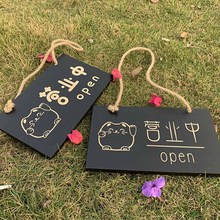 时间创意牌子门牌提示牌挂牌吊牌定制天天特卖工厂店同款货源15