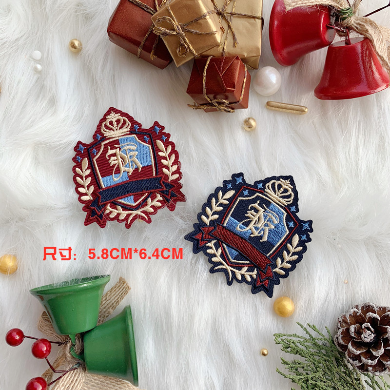 jk刺绣徽章布制胸针外套衬衫配饰日系可爱学生饰品jk小物搭配别针