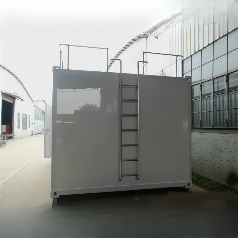 折叠式集装箱户外工地折叠箱房住人 办公室移动方舱集装箱式方舱