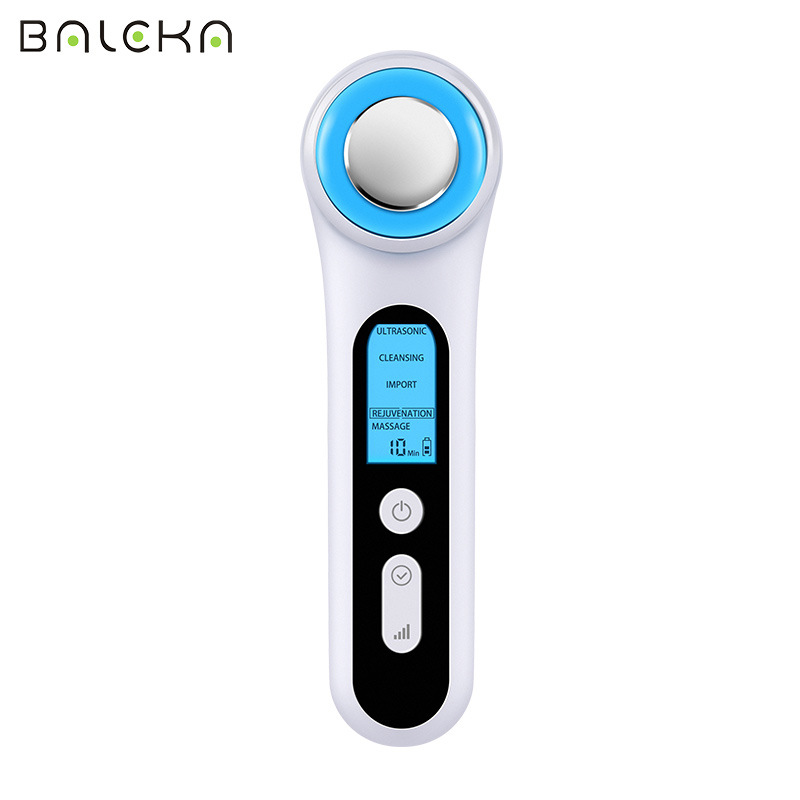New Ultrasonic Inductive Therapeutical Instrument Photon Skin Rejuvenation Beauty Apparatus Facial Massage Instrument Household Electronic Beauty Instrument Wholesale