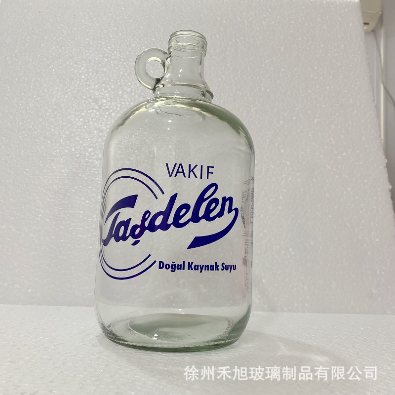 6斤装大号红酒瓶葡萄酒瓶3000ml透明玻璃自酿瓶3l白酒瓶药酒瓶