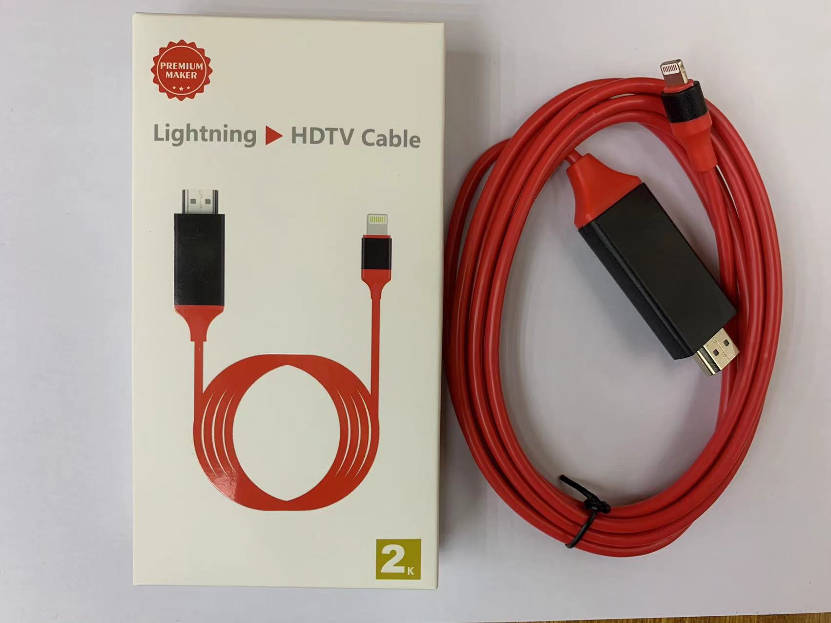 Applicable to Apple Android Type-c Mobile Phone to HDMI HDMI Cable iPhone Screen Synchronizing Cable Projection Screen Cable