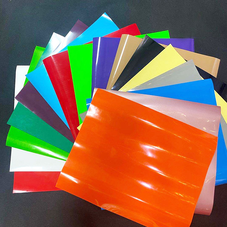 pu刻字膜 耐水洗,颜色齐全,爽滑,好刻好排费