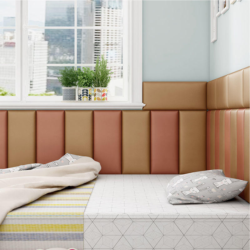 软包墙贴自粘科技布床头靠背卧室榻榻米墙围床围炕围背景墙装饰贴