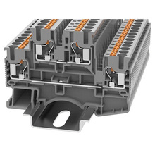 DSKK2.5 直插式导轨端子  接线端子 双层接线端子
