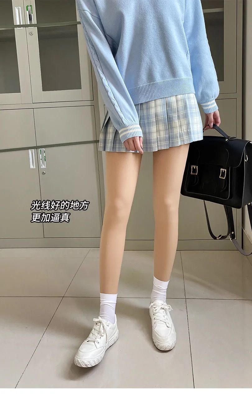 光腿神器打底袜女加绒加厚肉色踩脚连裤袜裸感自然一体裤光腿袜女