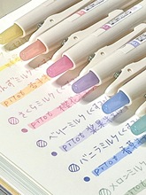 现货日本juice果汁笔按动中性笔第二弹牛奶色限定10周年0.5彩色笔