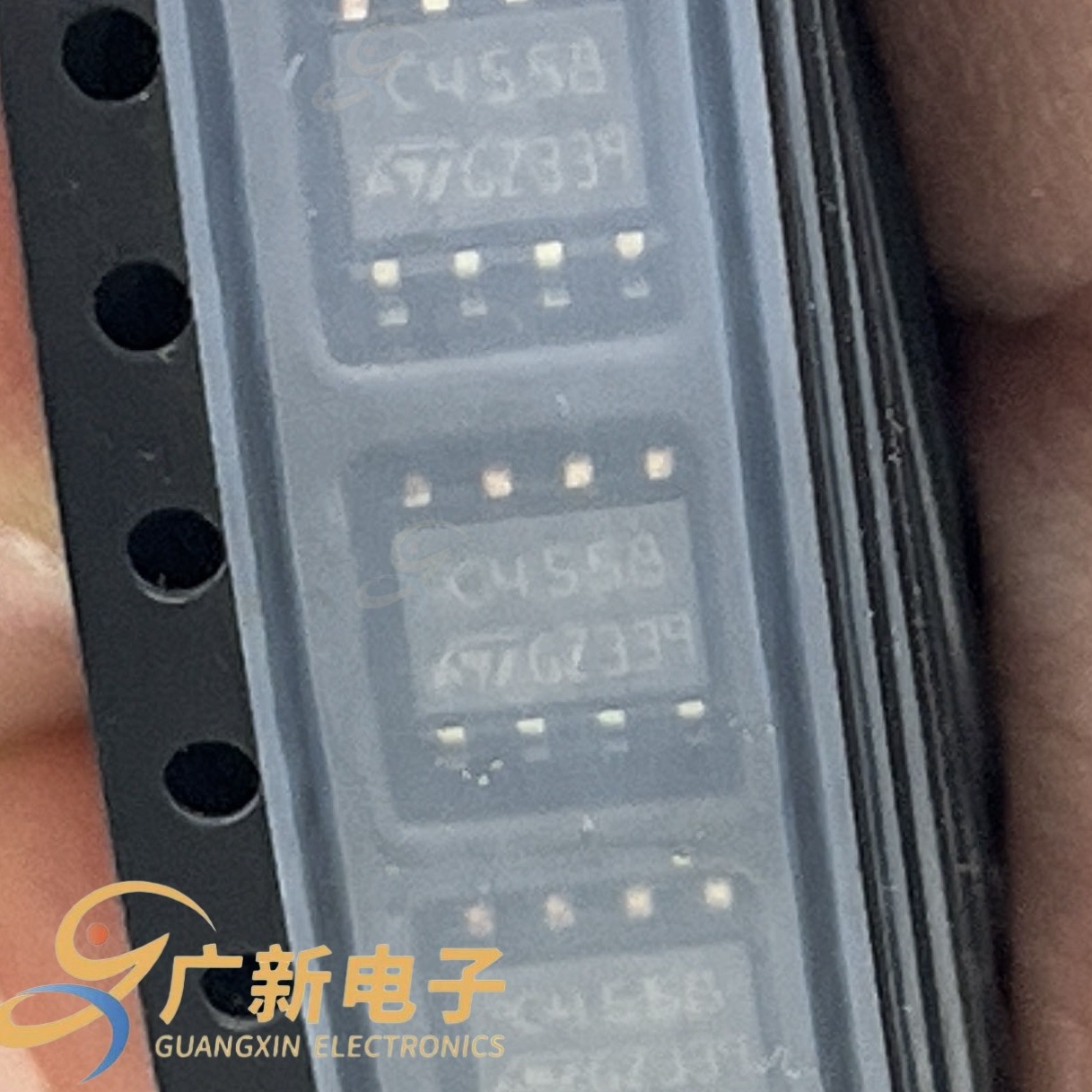 TJM4558CDT C4558 ST 双运算放大器SOP-8全新原装 LM358