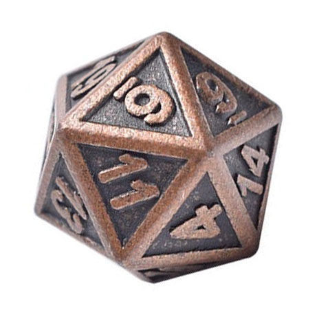 金属骰子面第五人格金属玩具桌游跑团动漫游戏 -流浪地球