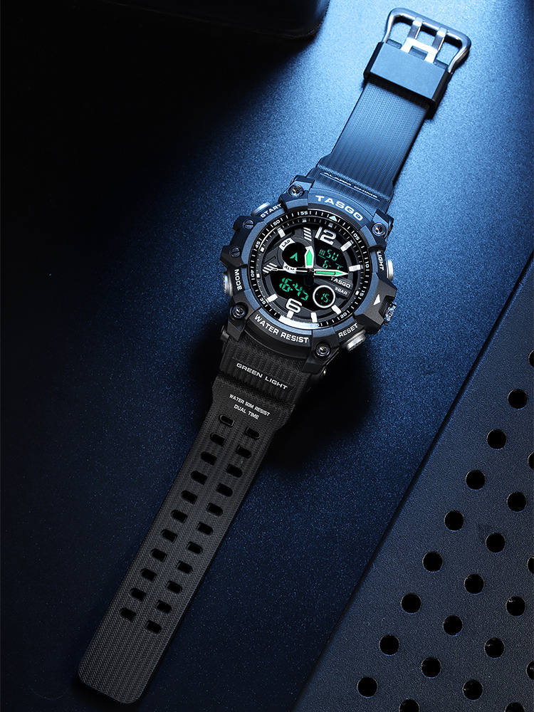 tasgo特斯高品牌t121夜光防水青少年原宿电子手表厂家直销