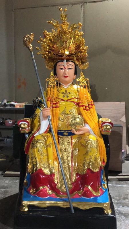 日月老母神像灵山老母神像十二老母塑像树脂玻璃钢河南佛像厂