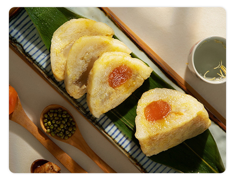 道滘裹蒸粽200g蛋黄肉粽真空散装端午节粽子送礼员工福利团购批发