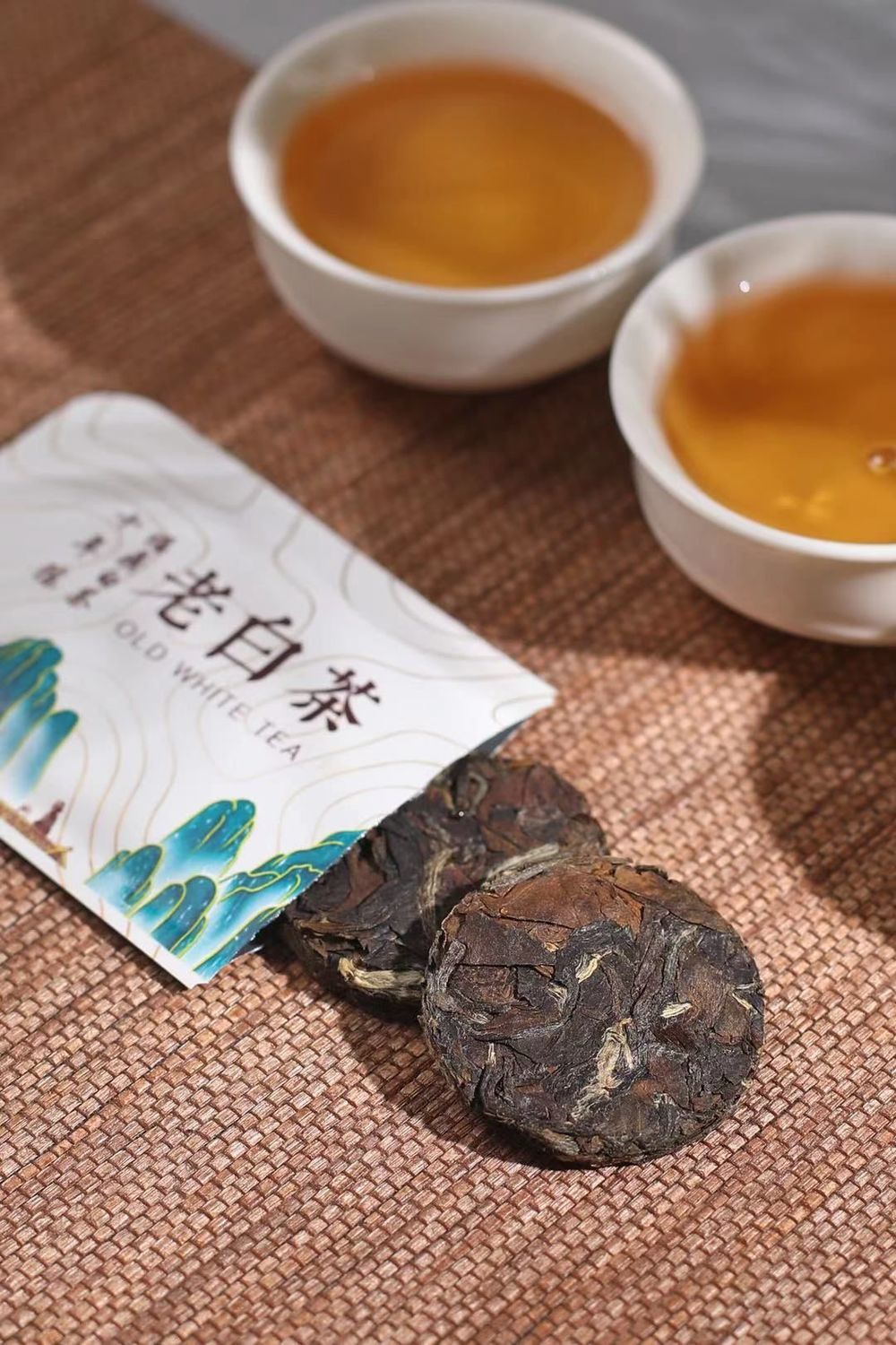 十年陈福鼎白茶茶叶老白茶贡眉年货送礼礼盒装礼盒装福建贡眉六贝-阿