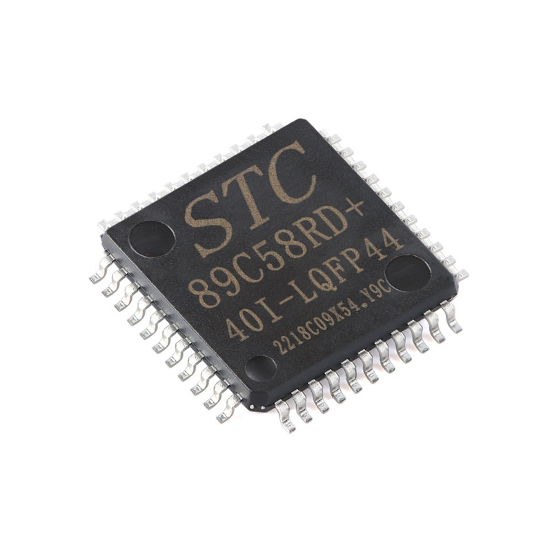 贴片stc89c58rd 40i-lqfp44g stc单片机微控制器芯片-阿里巴巴