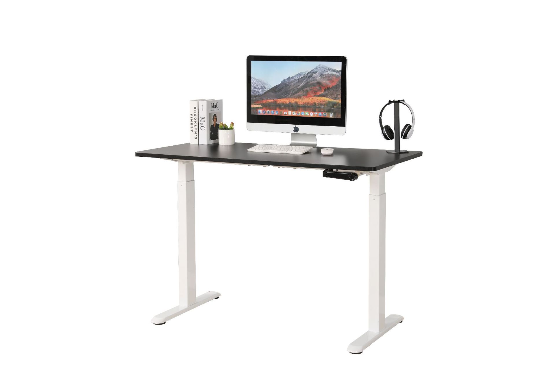 常州艾达 手摇升降桌 升降桌架 人体工学智能升降桌