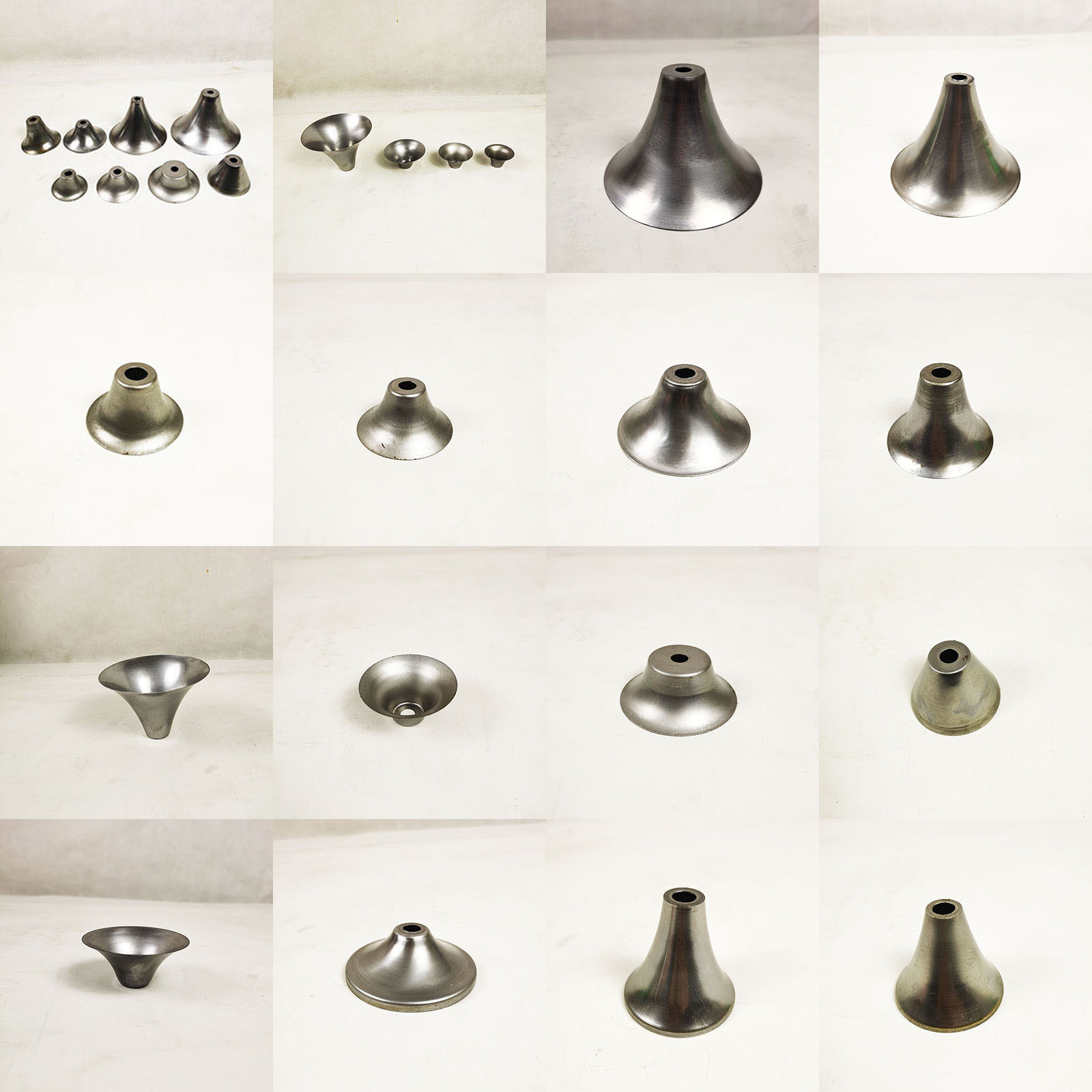 融盛五金灯具配件喇叭盖尖杯尖座落地灯台灯灯饰五金