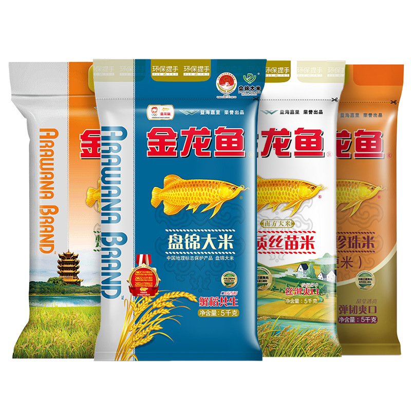 金龙鱼大米5kg 东北大米粳米/籼米可选家用大包装10斤装大米新米