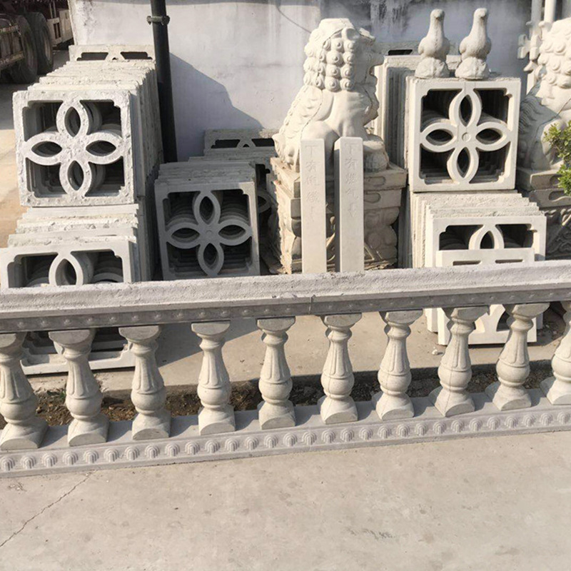 水泥花窗砖复古雕花窗水泥混凝土古建窗花镂空砖四合院水泥花窗
