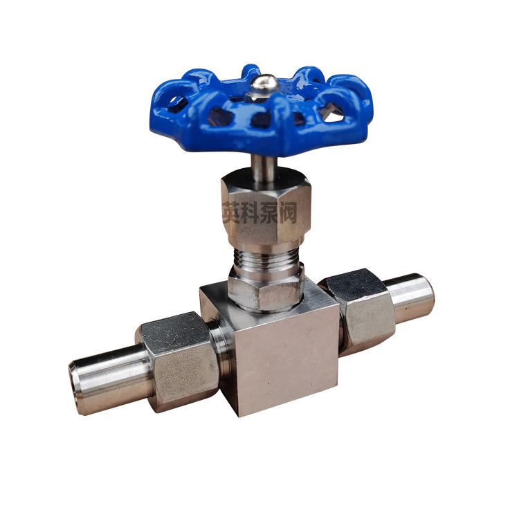 j21w型外螺纹针型阀,不锈钢针型阀,仪表针型阀,带焊接管截止阀