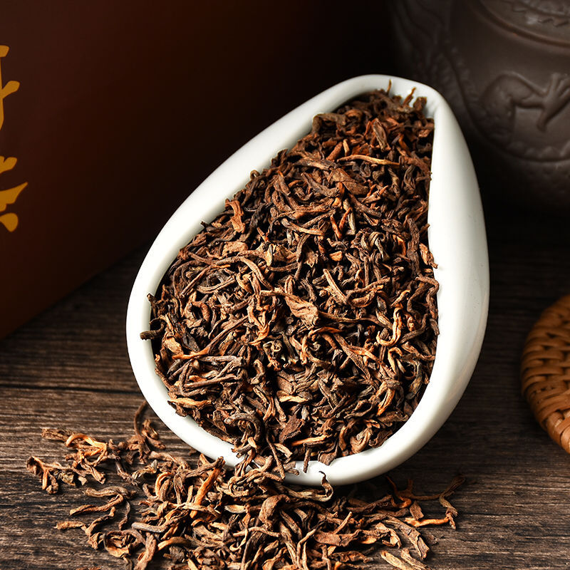 普洱茶熟茶散茶越陈越香云南勐海陈年宫廷老普洱茶叶散茶老茶代发