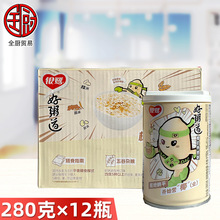 银鹭 好粥道椰奶燕麦粥 280g*12罐 方便速食粥 整箱八宝粥