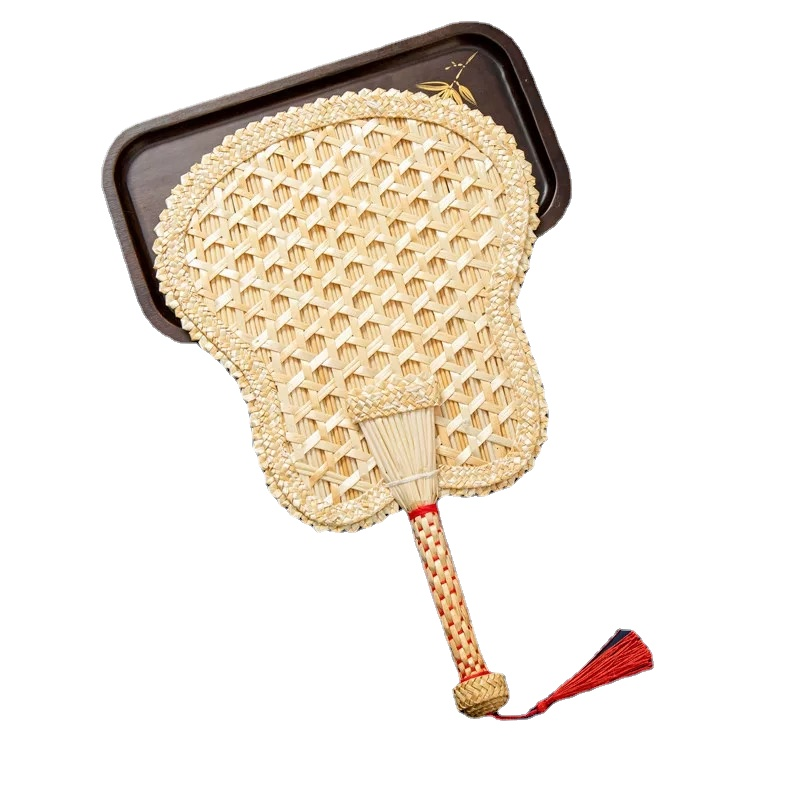 批发复古中国风古典麦秆蒲扇手编扇手摇扇扇子大蒲扇遛弯扇