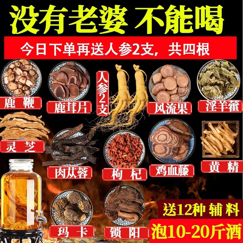 男性壮阳补肾强身泡酒材料壮阳药材壮阳果泡酒养生老中医报纸报纸