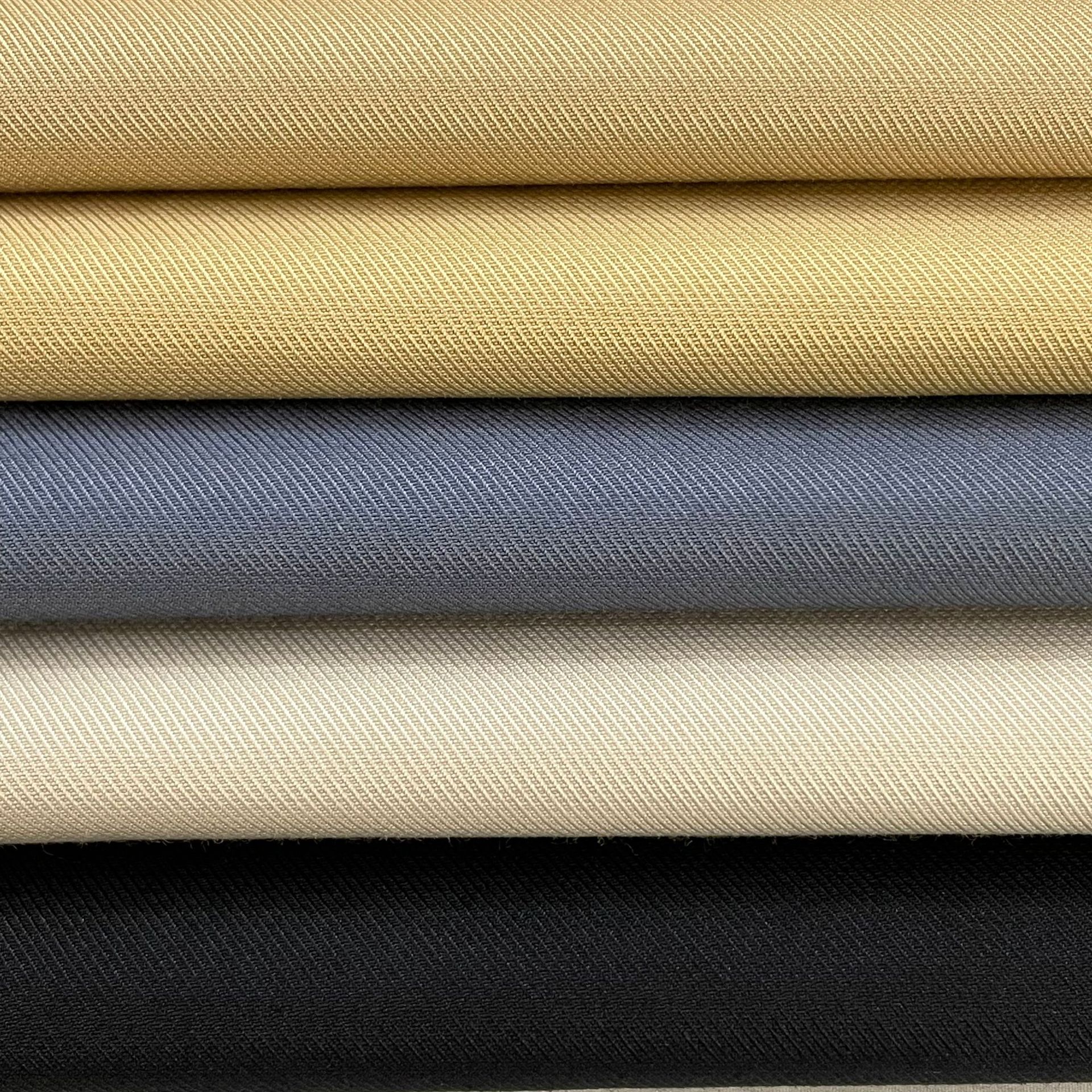 涤锦棉面料 风衣面料 斜纹风衣布新款派克服面料防水外套夹克面料