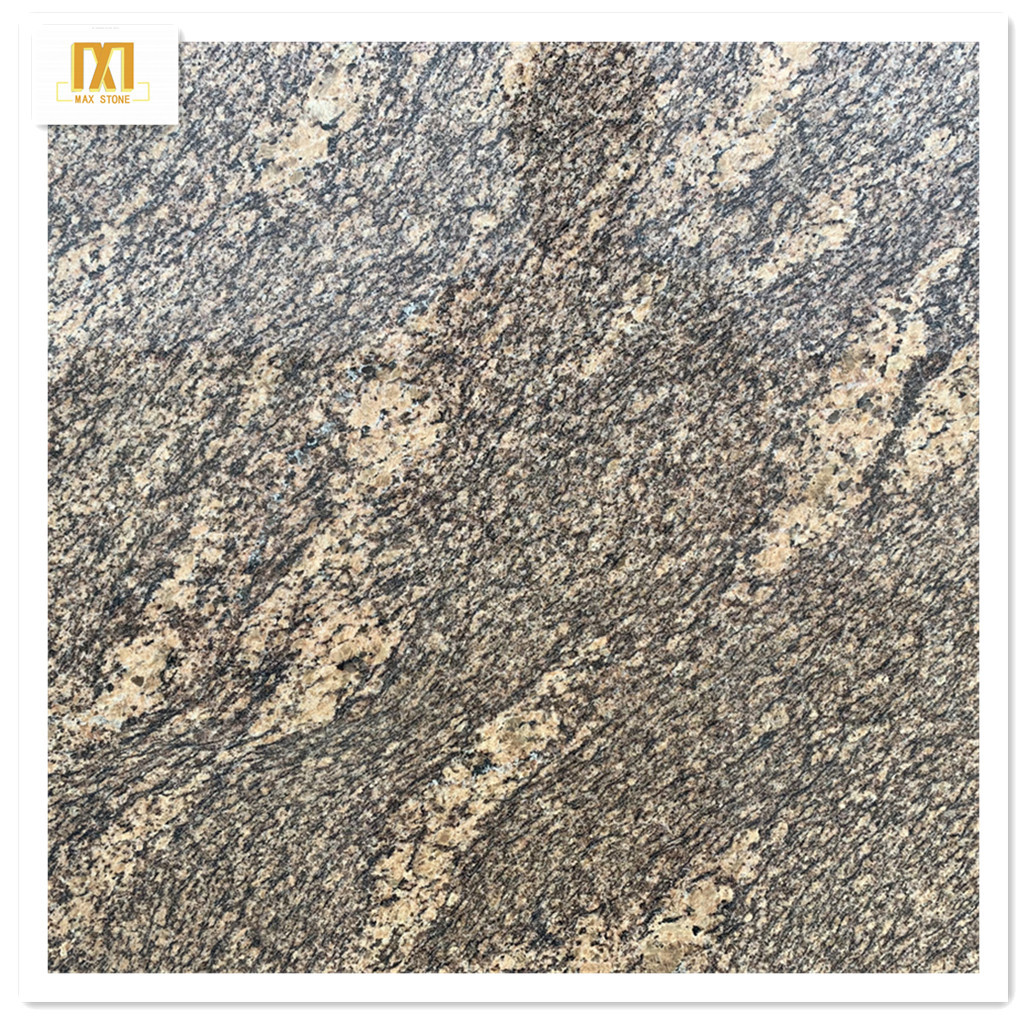 云浮石材加州金麻花岗岩火烧板别墅装修窗台板厨房台面门槛石台面