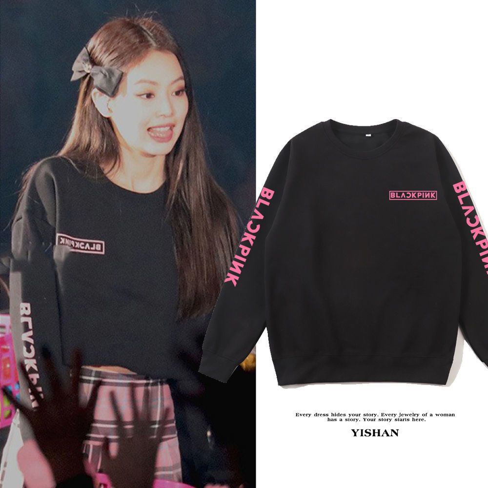 blk周边同款打歌服jennie金智秀rose lisa明星同款