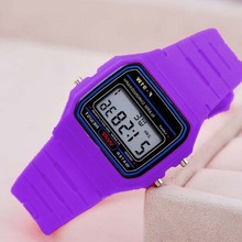 F - 91 w sports multi-function electronic watch children