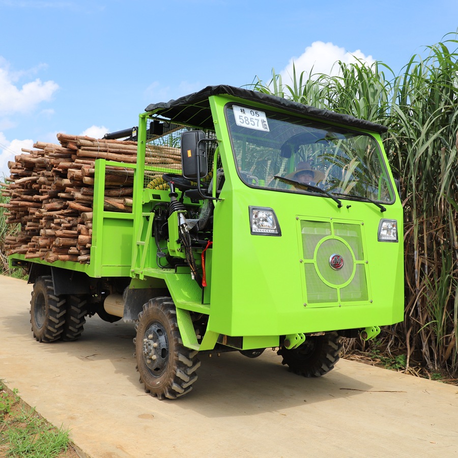 7yg广西惠利牌多功能甘蔗抓机甘蔗田间收集转运车