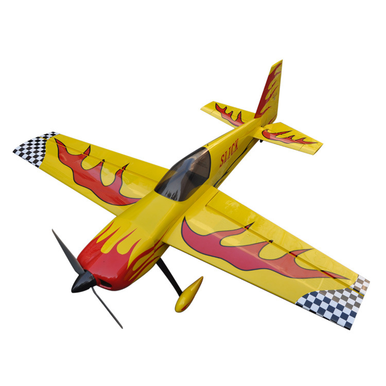 航模飞机 slick ep 70"电动轻木固定翼蒙皮飞机翼展 1778mm模型