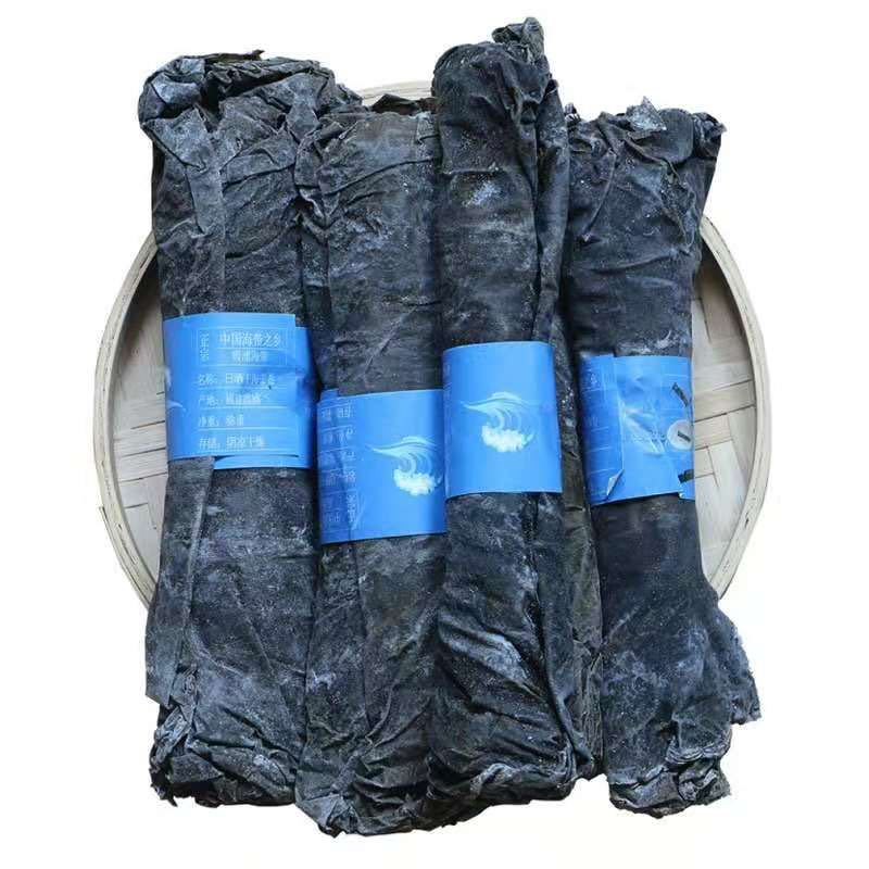 福建霞浦干海带日晒海带卷散装海带海带丝海带卷厚火锅食材批发