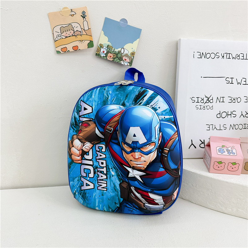 Children's Hardshell Bag New Eva Boys and Girls Cartoon Bag Kindergarten Western Style Eggshell Bag Backpack