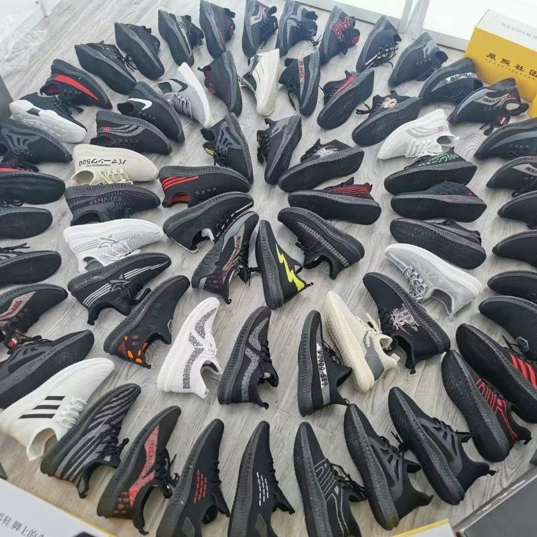 男士运动鞋休闲鞋飞织鞋网面鞋椰子鞋地摊鞋批发库存鞋直播货源