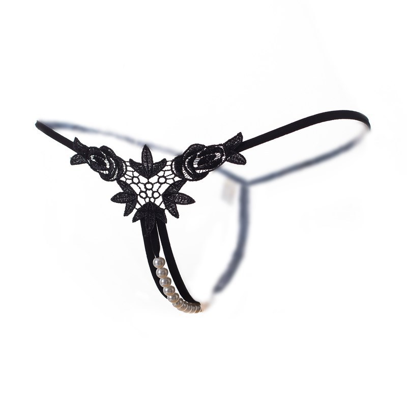 诱惑骚开档内裤情趣私处按摩丁字裤露毛一根线滚珠女生可放跳蛋女