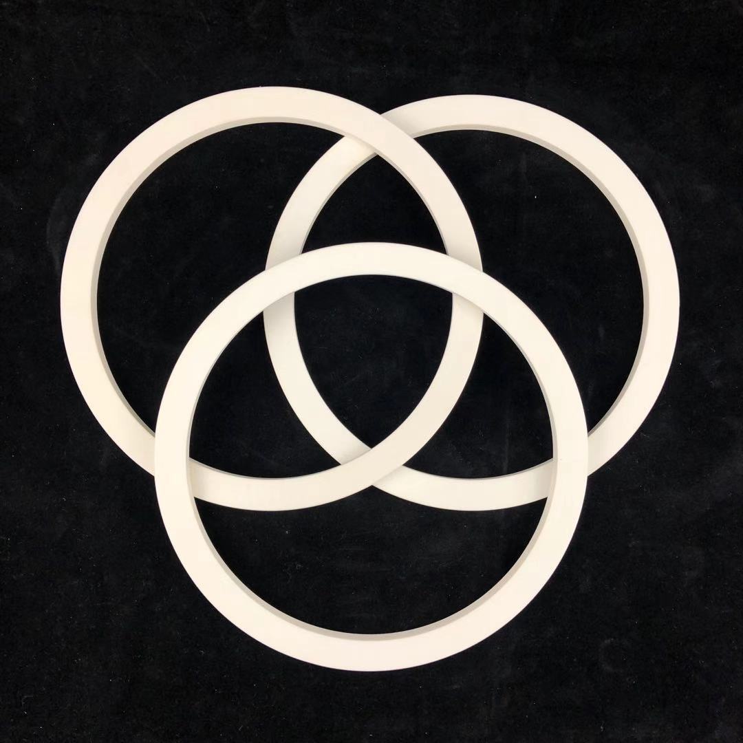 99氧化铝陶瓷圈绝缘套瓷环耐高温瓷管绝缘耐磨陶瓷垫圈