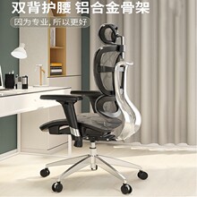 人体工学椅电脑椅家用书房办公椅学生写字座椅舒适久坐护腰可躺