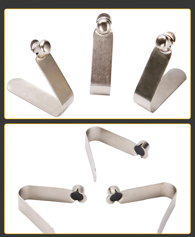定制v型弹片管内定位卡扣冲压件不锈钢弹簧片v型弹扣弹簧片厂家