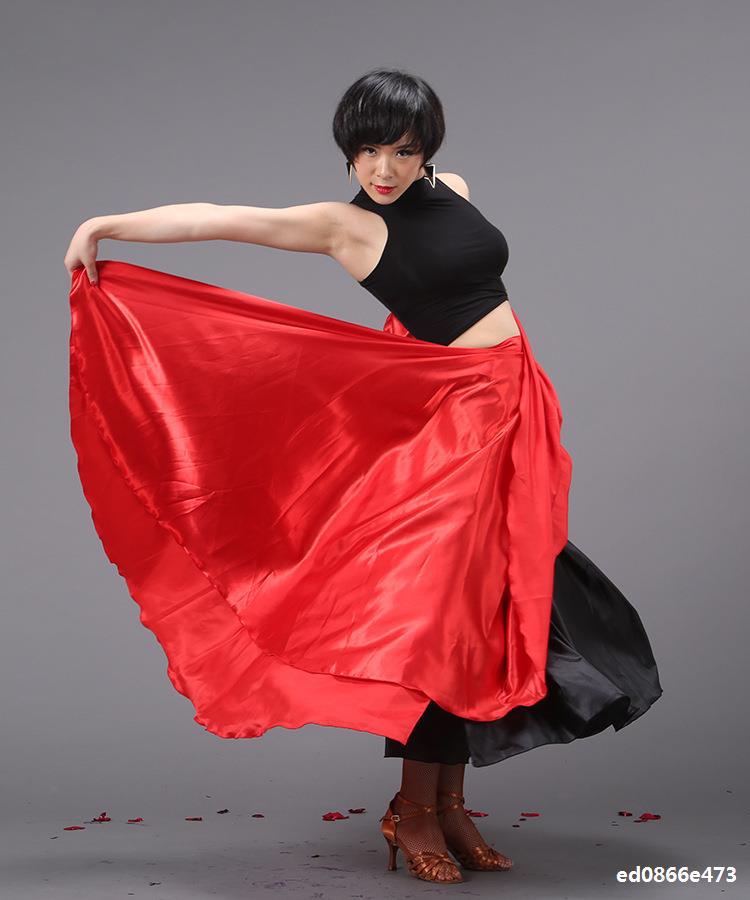 厂家直销新款斗牛舞披风成人演出服 女款舞蹈练功服双用斗篷