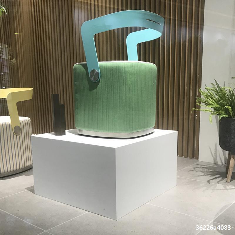 定制木质烤漆白色展台实物小家电展示台精品展示柜橱窗中岛展示台