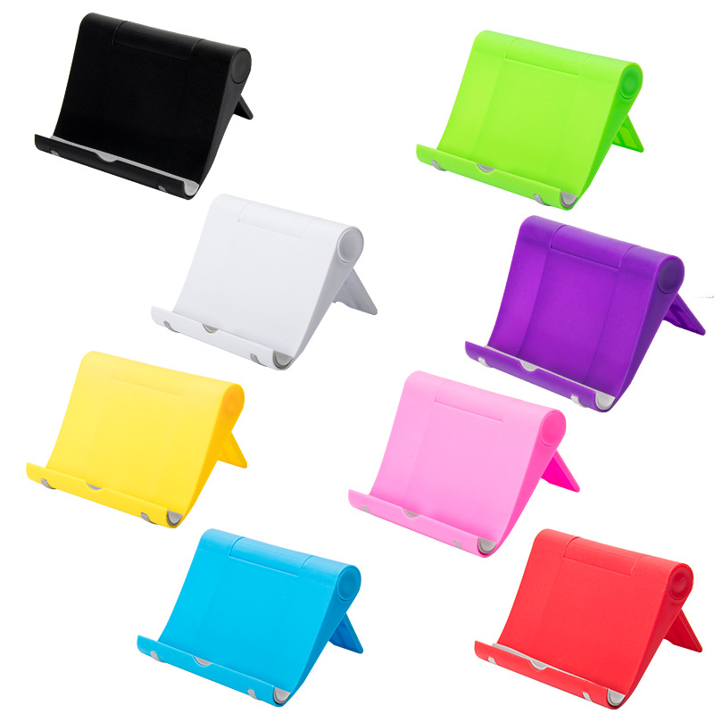 Source Manufacturer Mobile Phone Bracket Desktop Multi-Angle Rotating Folding Bracket Tablet Folding Bracket Can Be Customized Logo