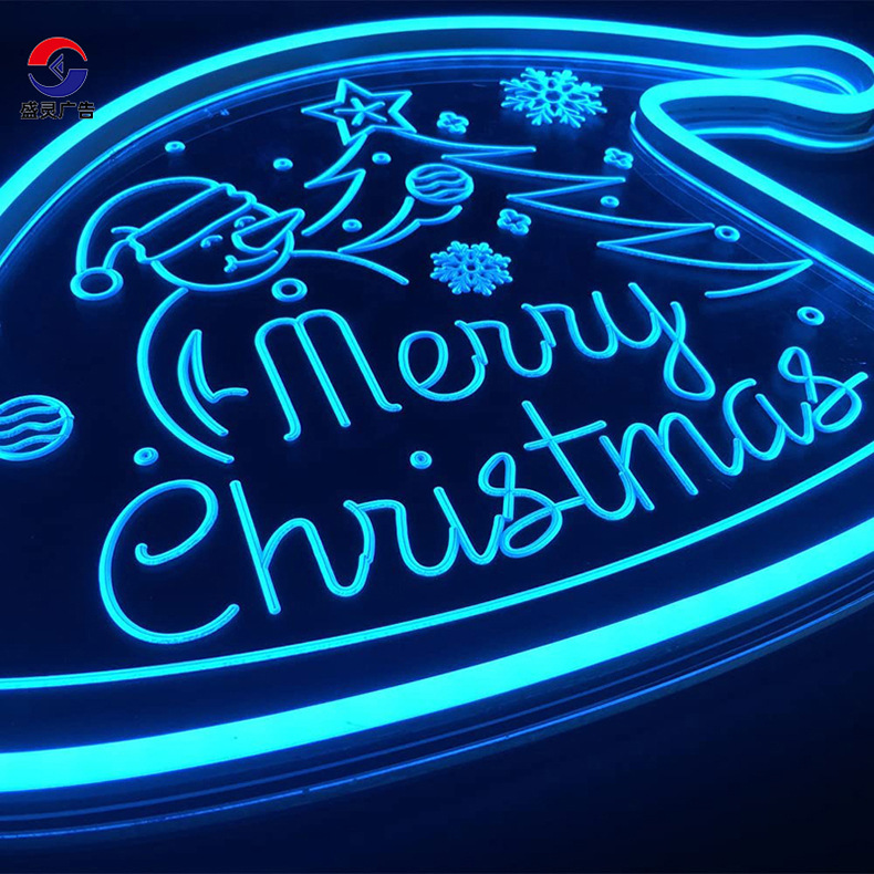 led霓虹灯跨境电商货源发光字母透明背板霓虹灯广告牌标志装饰灯