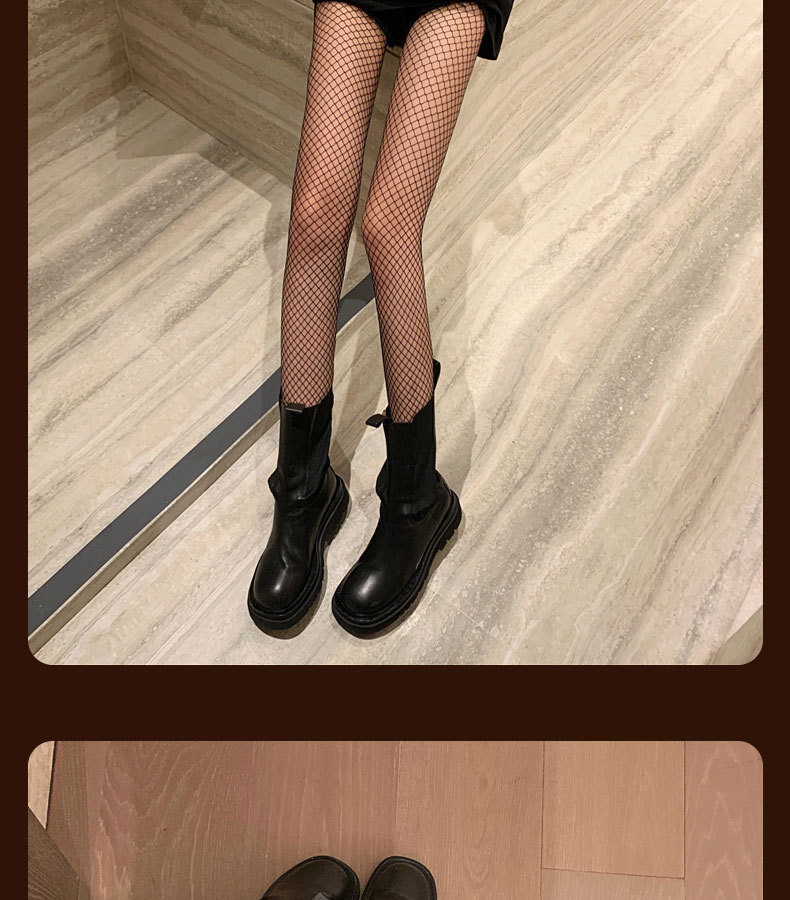 sk丝袜 黑丝 网袜蹦迪复古网格袜镂空渔网袜性感网裤黑色辣妹鱼网