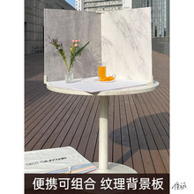 拍摄背景纸不反光挂拍抠图展示照相馆影视模拟橱窗背景墙布3d立体